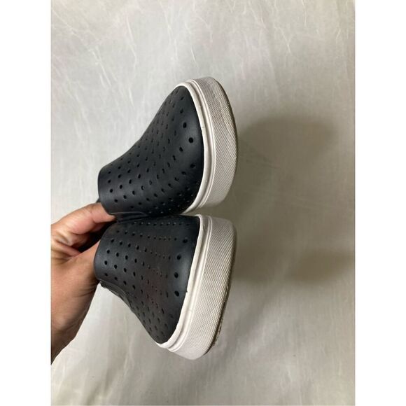 Sketchers Foamies Womens 7 Slip On Sneaker Loafer Black White - Picture 5 of 5